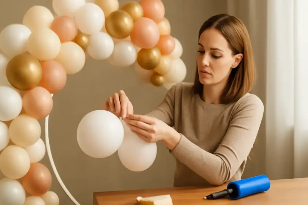 Decorazioni con balloon arch: guida pratica a un risultato professionale in pochi passi