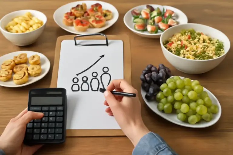 Come calcolare le quantità di cibo per una festa: il metodo pratico che evita sprechi