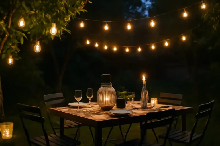 Come illuminare una festa in giardino senza spendere troppo: 3 soluzioni che creano magia