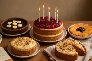 Ricette per torte di compleanno alternative: idee senza panna per non appesantire il buffet