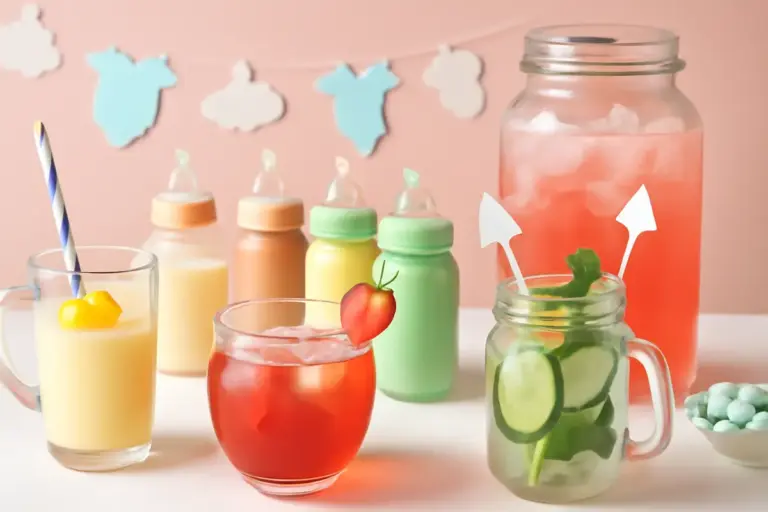 Quali bevande proporre a un baby shower? Soluzioni creative che piacciono anche ai grandi