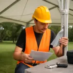 Noleggio tensostrutture per feste all’aperto: i dettagli tecnici che molti trascurano