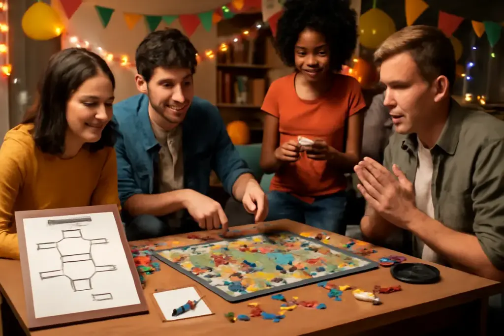 Come organizzare un torneo di giochi da tavolo durante una festa? Strategie per renderlo appassionante