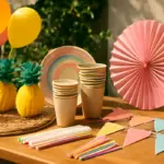 Quali materiali scegliere per le decorazioni di una festa nei mesi caldi? Evita il rischio scioglimento