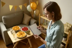 Come pianificare una festa in poco spazio? Strategie salva-metri quadrati che funzionano sempre