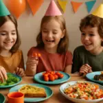 Menù vegetariano per feste di bambini: piatti sani e gustosi che conquistano tutti