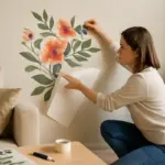 Decorazioni murali temporanee: come trasformare le pareti senza danneggiarle
