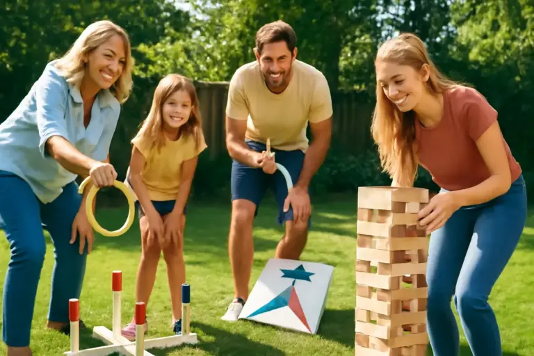 Giochi per feste in giardino: idee rapide da preparare che non sporcano e divertono tutti