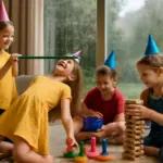 Quali giochi proporre se piove durante una festa all’aperto? Le alternative che salvano il divertimento